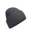 Bonnet Classic Adulte Gris Foncé Beechfield-1