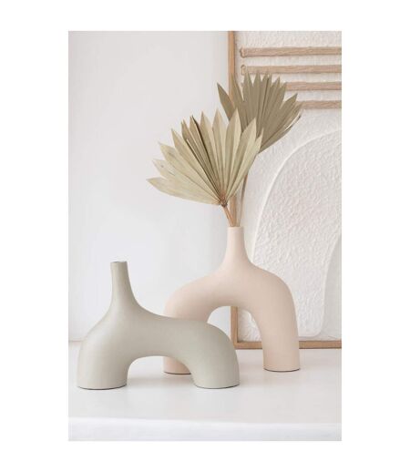 Vase Design Camille 30cm Beige