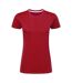 T-shirt Perfect Print Femme Rouge SG-1