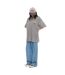 T-shirt femme relax fit col rond lava dye print devant et dos Hand Vondutch-5