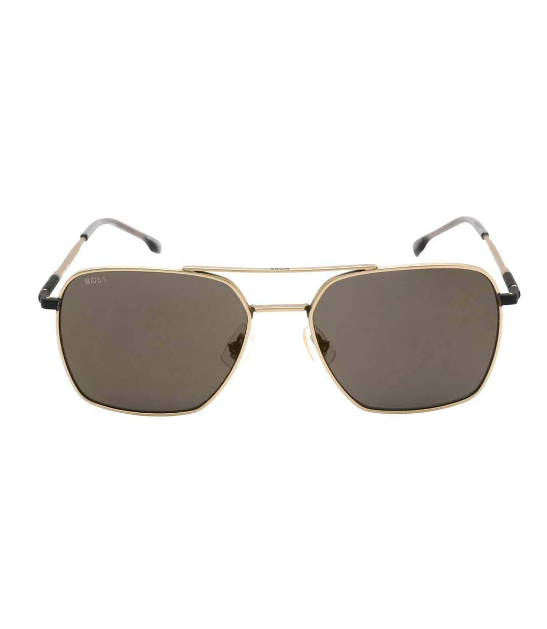 Lunettes De Soleil Navigator Homme Taille Unique Jaune Or Hugo Boss-1