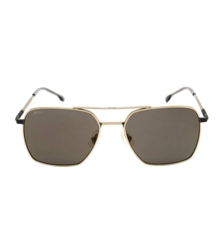 Lunettes De Soleil Navigator Homme Taille Unique Jaune Or Hugo Boss