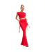 Haut Court Femme Rouge Missy Empire-1