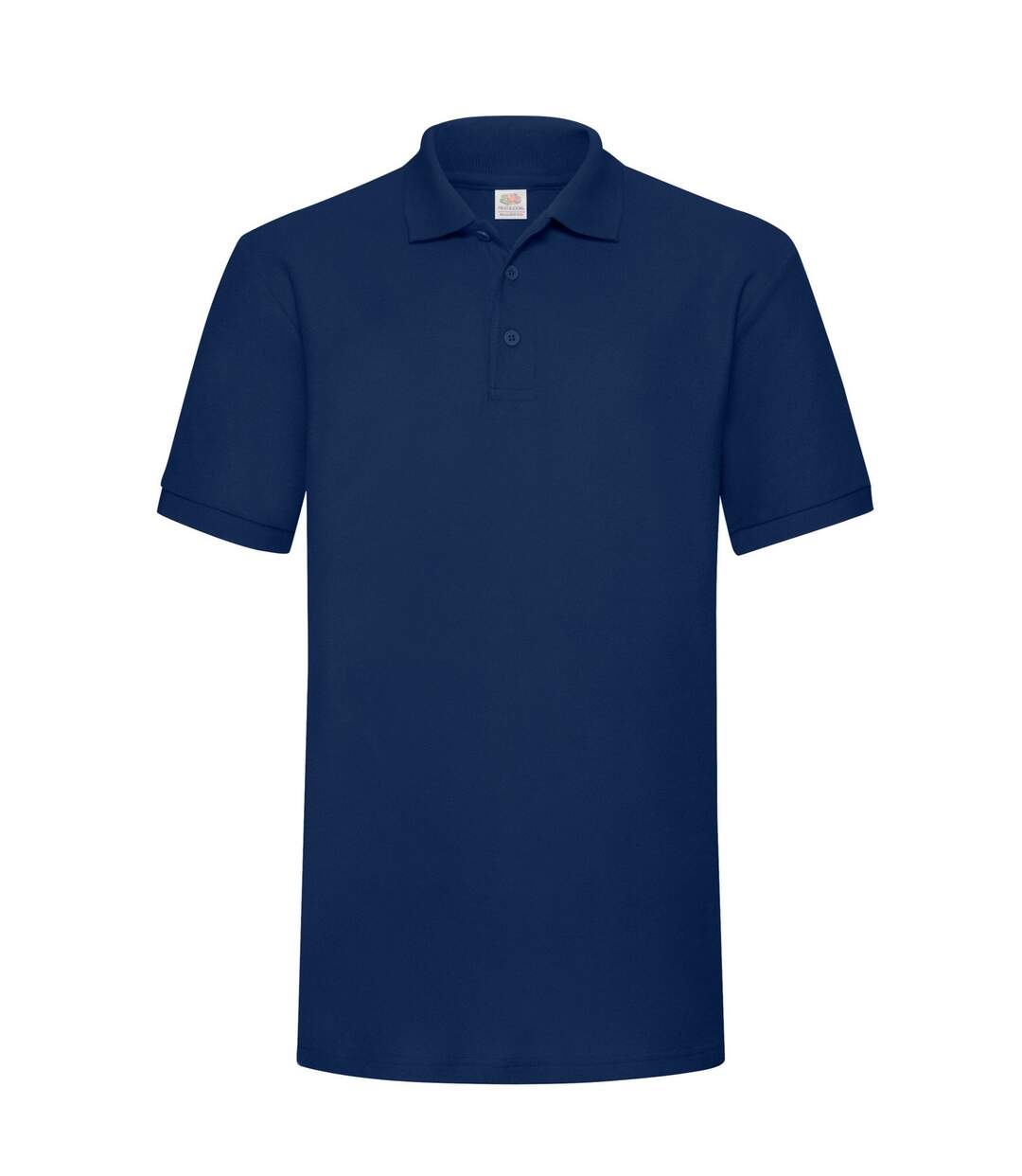 Mens 65/35 heavyweight polo shirt navy Fruit of the Loom