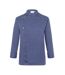 Unisex Adult Jean Style Stitching Chef Jacket Vintage Blue Karlowsky-1