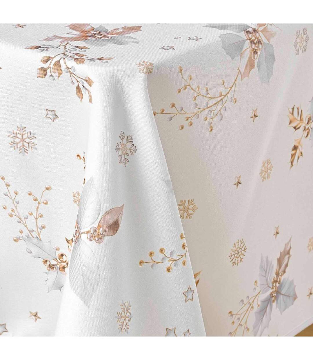 Nappe Imprimé Guido 150x240cm Blanc-2