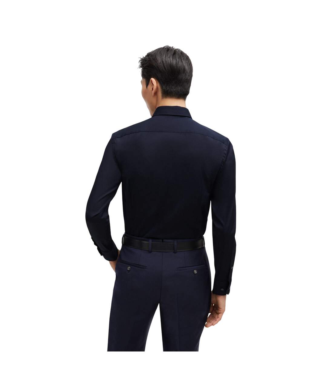 Chemise Homme Bleu Marine Hugo Boss-3