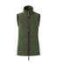 Premier Womens/Ladies Artisan Fleece Vest (Moss Green/Brown)