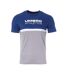 T-Shirt gris/bleu homme umbro spa net-1