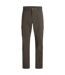 Pantalon Uni À Taille Mi-haute Brisk Pro Homme Kaki Sombre Craghoppers-2