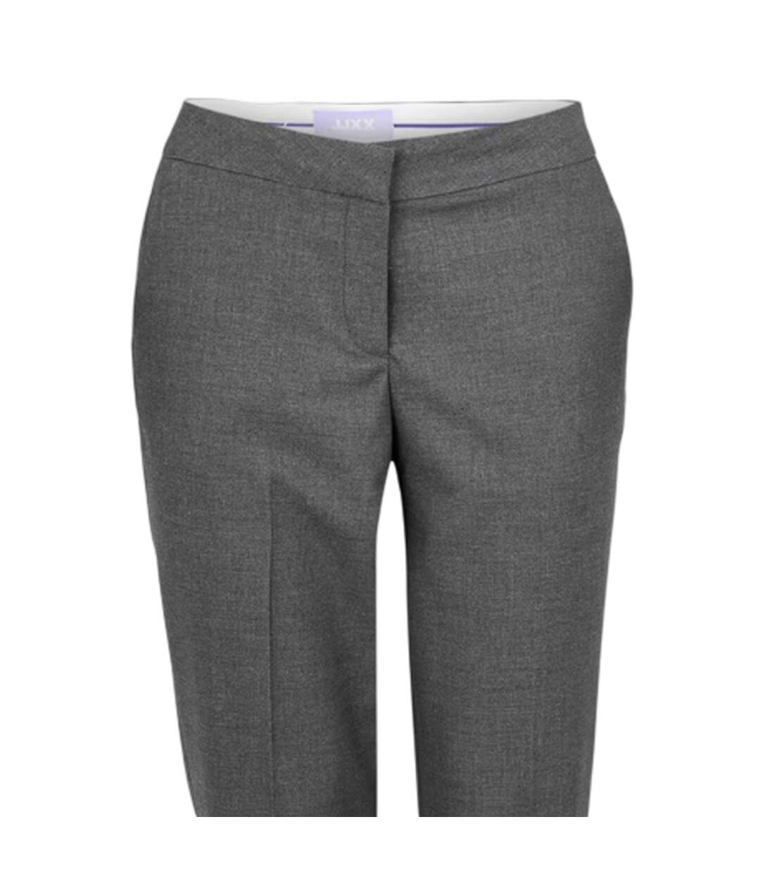 Pantalon Femme Gris Chiné JJXX-4