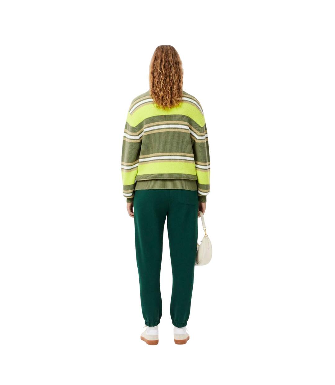 Pantalon De Jogging Femme Vert Lacoste-3