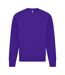 Mens Sweatshirt Purple Casual Classics-2