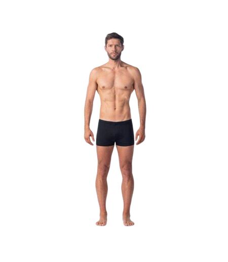 Short De Bain Carbo Homme Noir Orange Aquawave