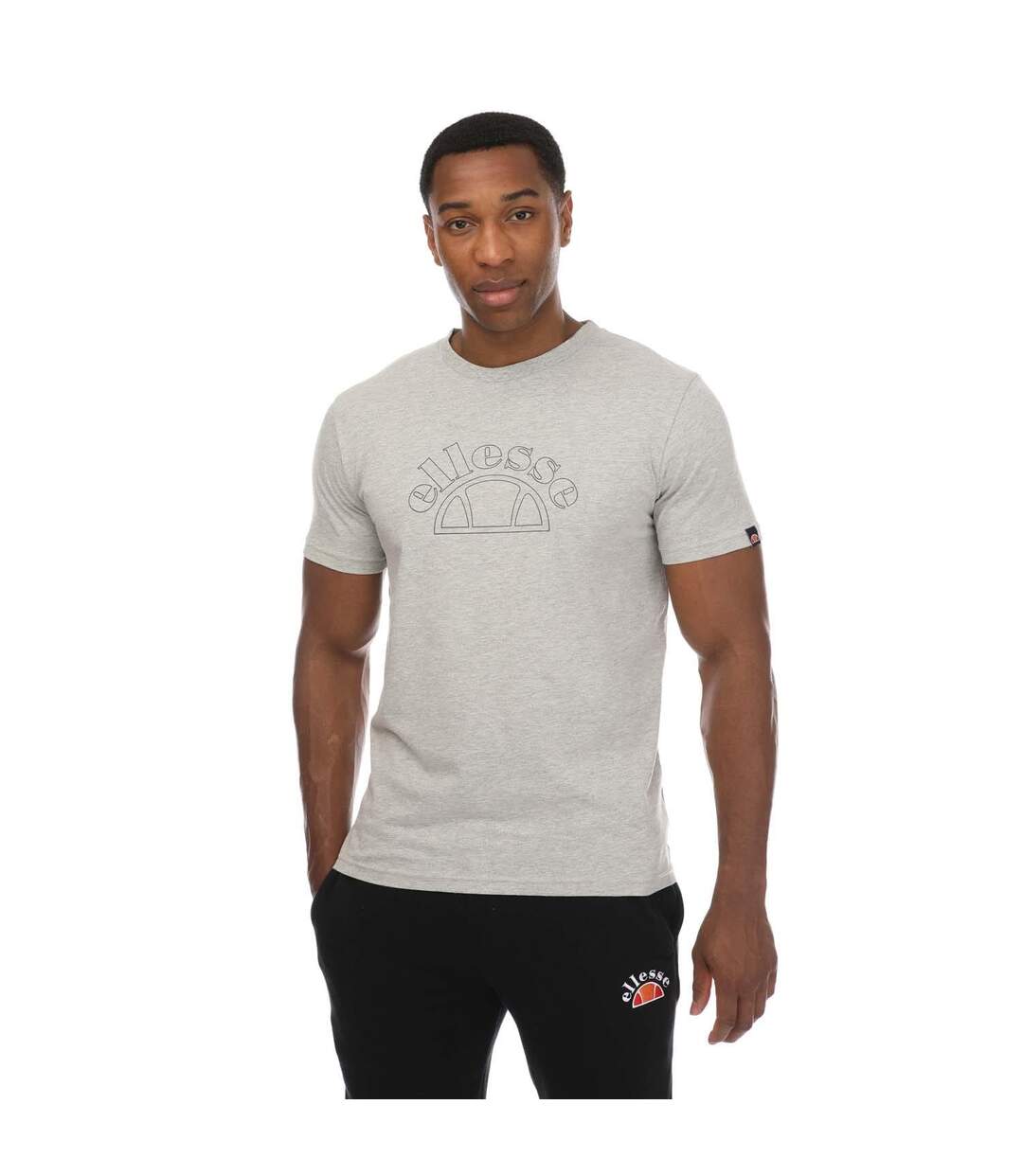 T-shirt opizzi homme gris Ellesse-1