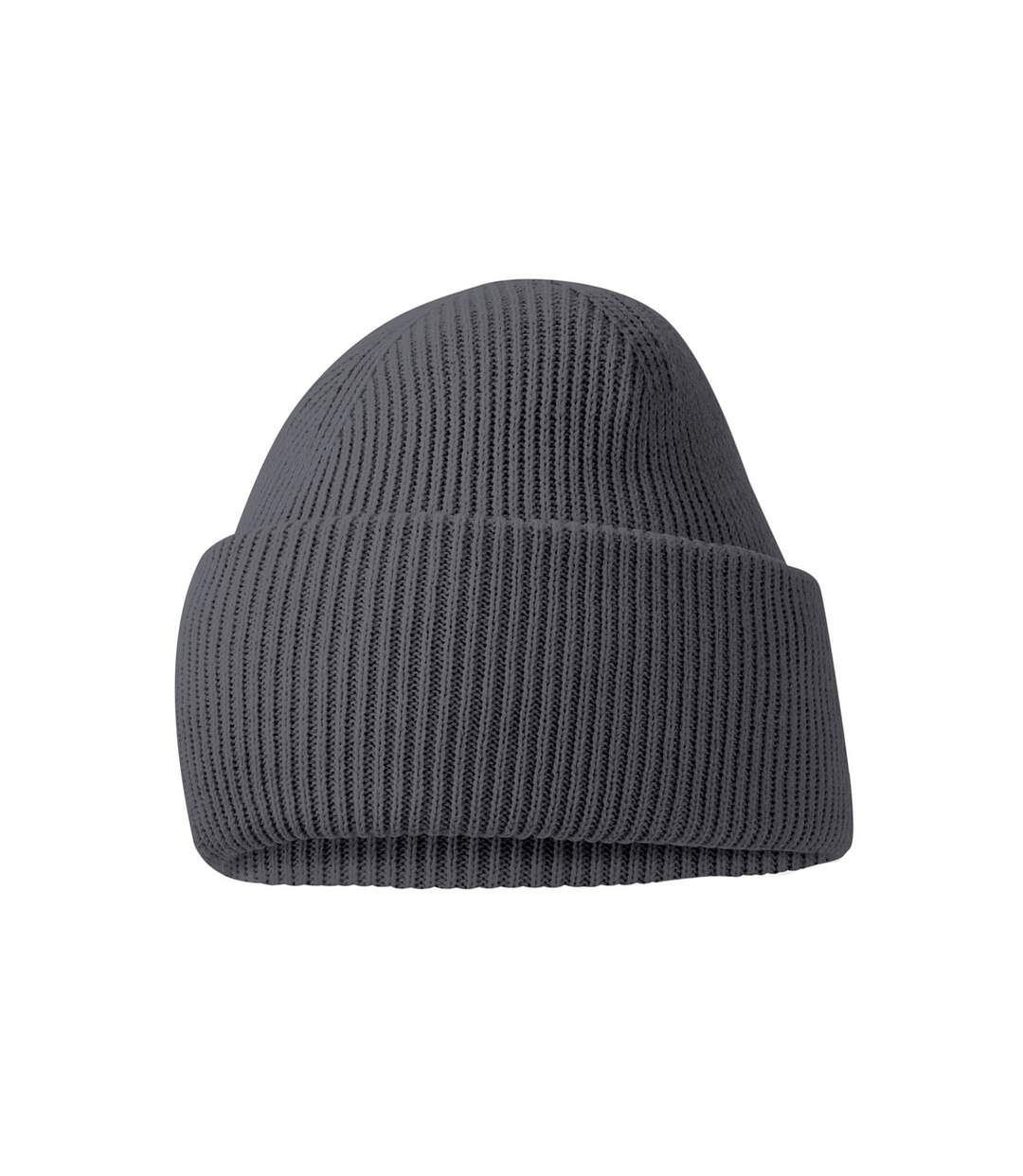 Bonnet Classic Adulte Gris Foncé Beechfield-2