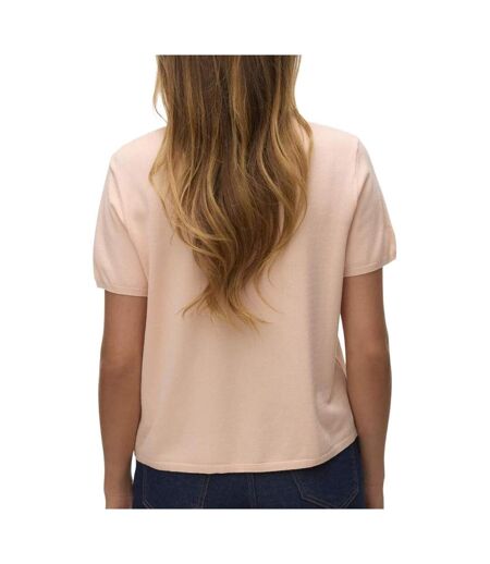 Polo rose femme vero moda lenny