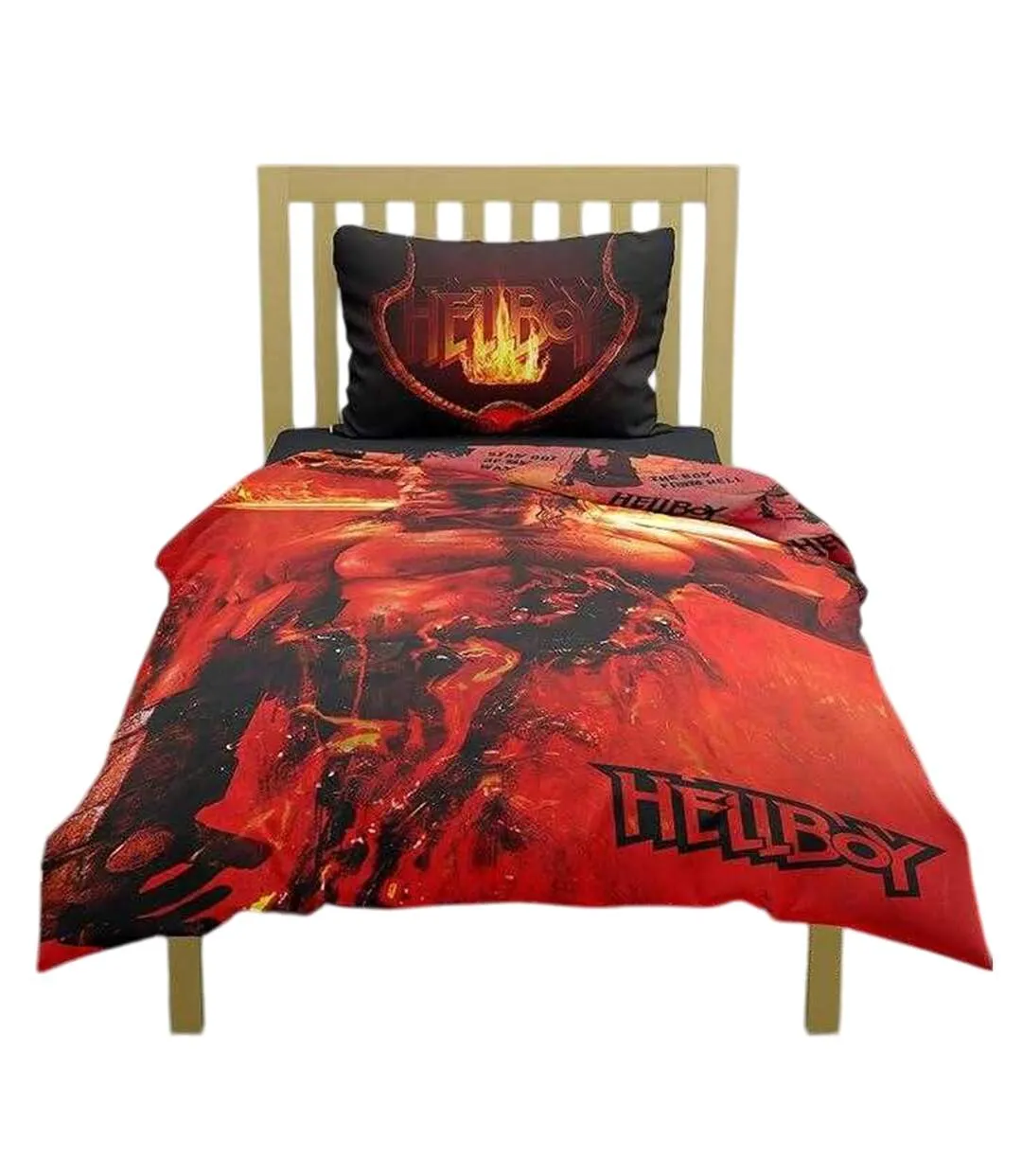 Legendary Af Reversible Duvet Set Multicoloured Hellboy-2