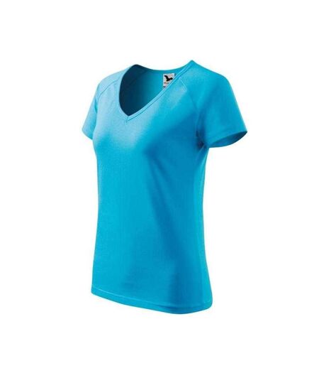 T-shirt Motif/style Rêve Femme Bleu Malfini