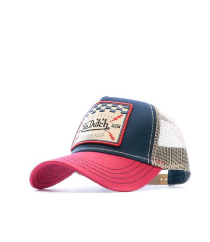 Casquette Bleu marine rouge et beige Homme/Femme Von Dutch