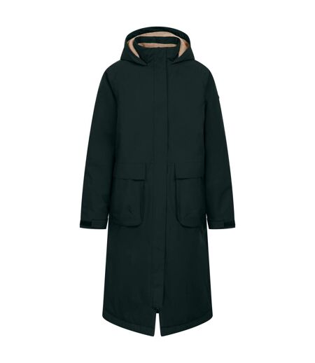 Veste Imperméable Longue À Capuche 3-en-1 Kamila Femme Vert Foncé Trespass
