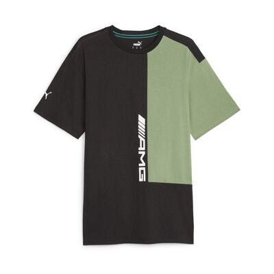 T-shirt Noir/Vert Homme Puma Statement - S