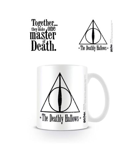 Harry Potter - Mug MASTER OF DEATH (Blanc / Noir) (Taille unique) - UTPM1795