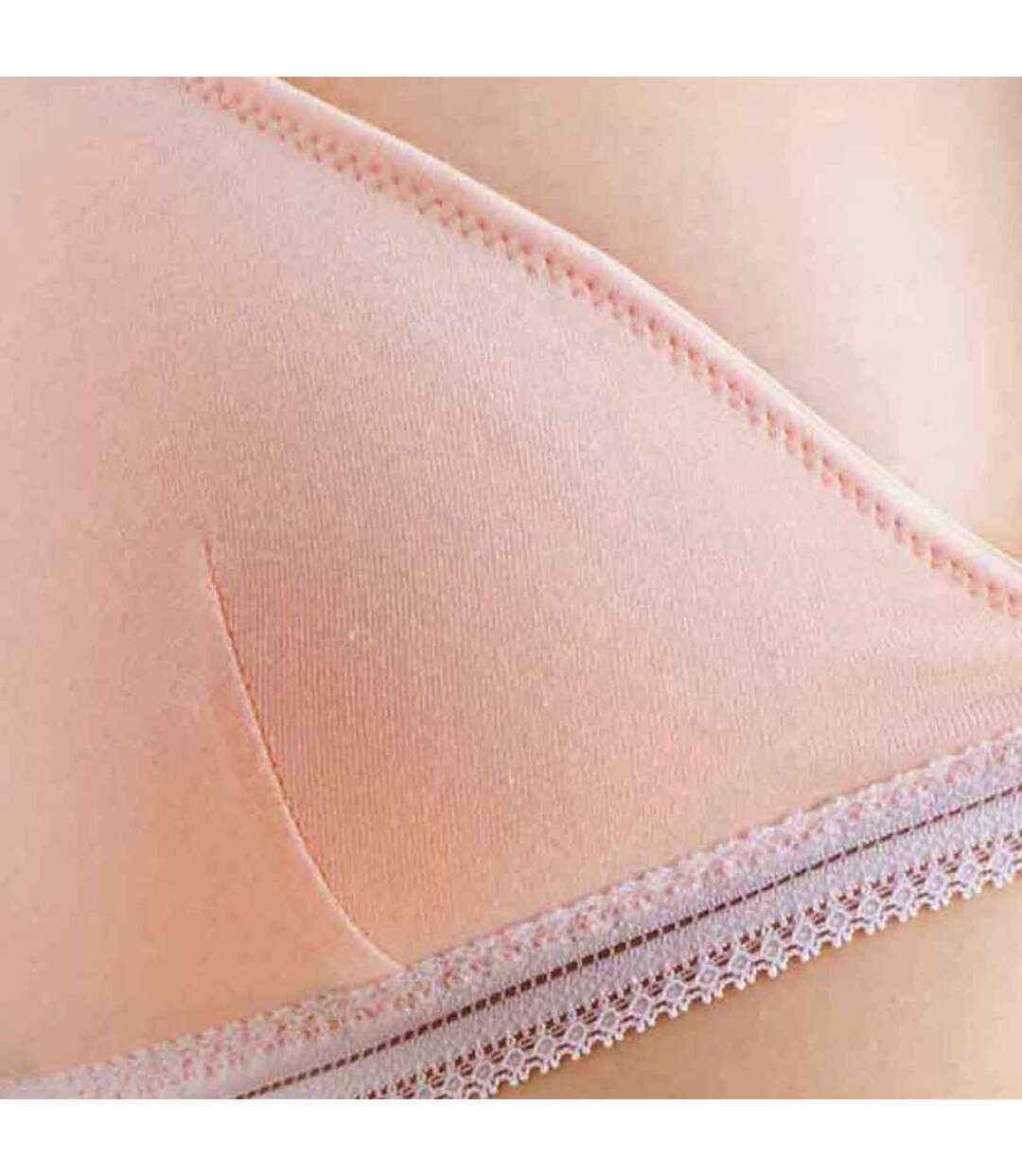 Soutien-gorge triangle mousses amovibles rose Lulu-4