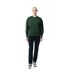 Unisex adult kruger recycled cotton crew neck relaxed fit sweatshirt forest green Iqoniq-3