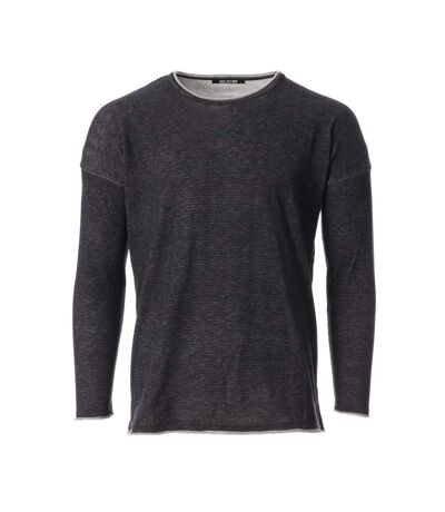 Pull Gris/Noir Homme Paname Brothers 2553