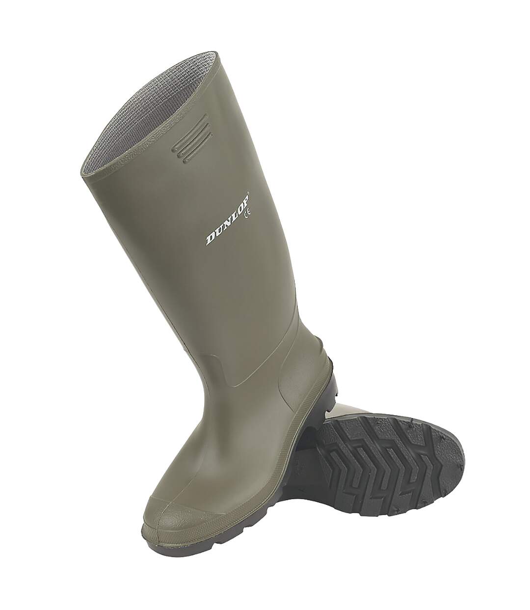 Dunlop Pricemastor PVC Welly / Mens Wellington Boots (Green) - UTFS103-2