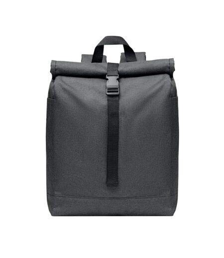 Udine two tone rpet backpack one size black MidOcean