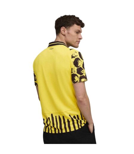 Mens Puma X Kidsuper 25/26 Football Shirt Yellow Black Borussia Dortmund