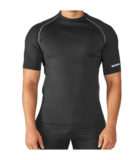 Base layer sport à manches courtes homme noir Rhino