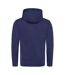 Sweat À Capuche Sports Adulte Bleu Marine Oxford Awdis-2