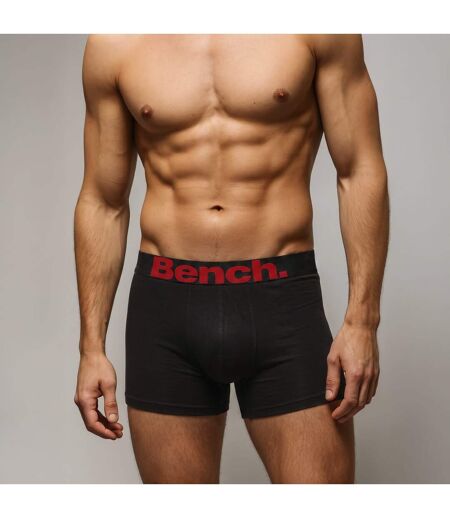 Bench - Lot de 5 boxers homme Cromal microfibre noire sous-vêtements