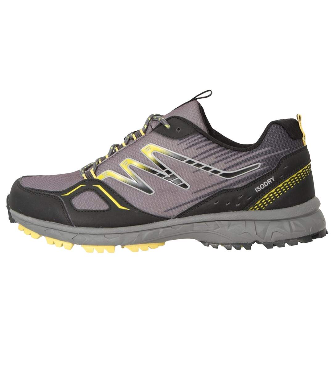 Mens Enhance Trail Waterproof Running Trainers Grey Mountain Warehouse-3
