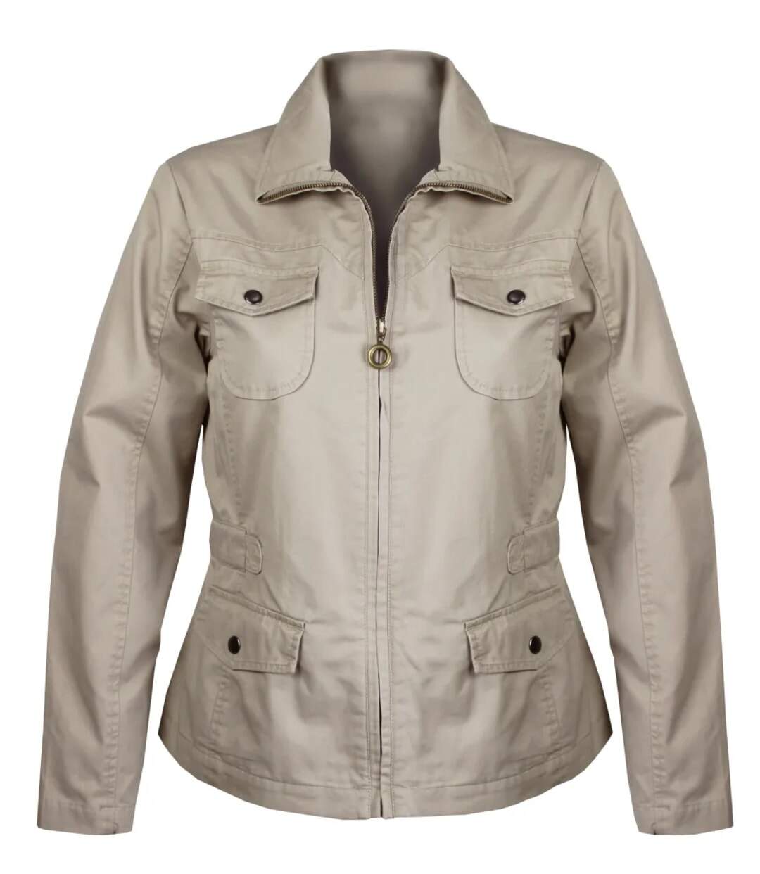 Veste Saharienne Femme Mayflower Manga2 Beige-2