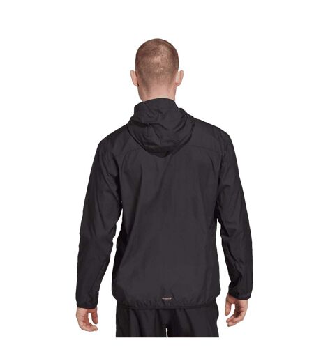 Mens Run It Jacket Black Adidas