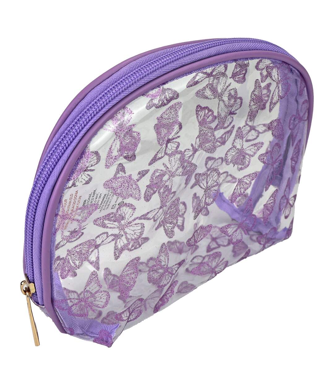 3 Piece Ladies Butterfly Print Cosmetic Bag Set Makeup Toiletry Travel Bags-4