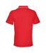 Polo Palermo Adulte Rouge Vif Blanc SOLS-2