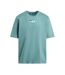 T-shirt bleu homme fila embroidered - l-1