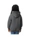 Sweat à capuche enfant charbon Gildan-2
