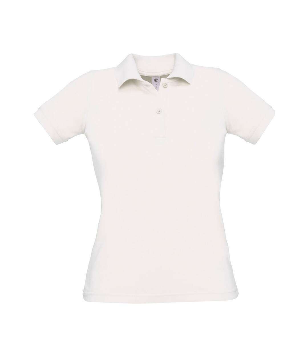 Polo Safran Pure Femme Blanc B&C-1