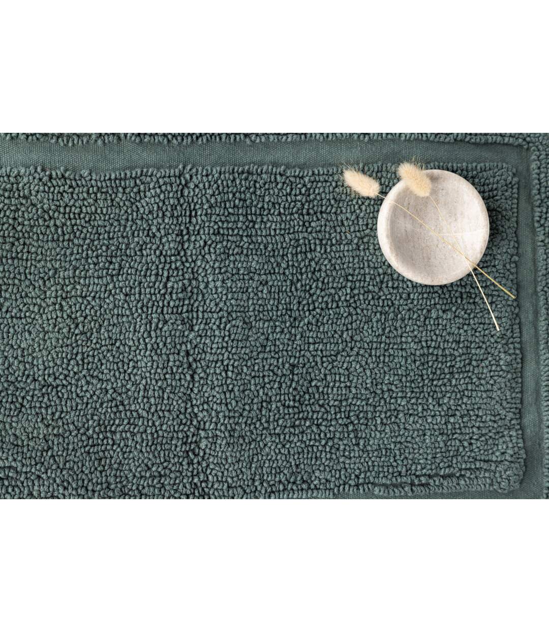 Tapis de Salle de Bain William 50x80cm Vert-5