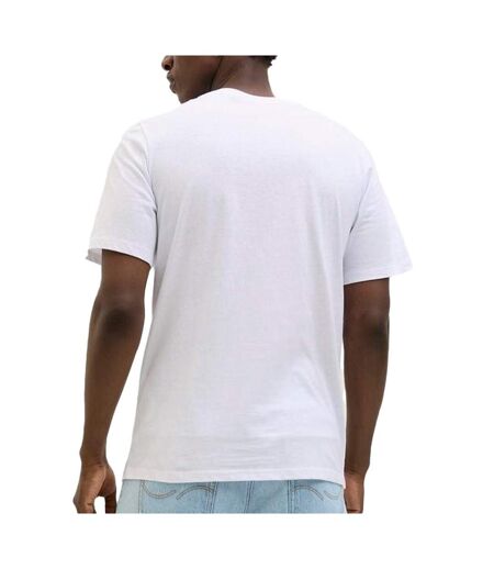 T-shirt blanc homme jack & jones axon - l