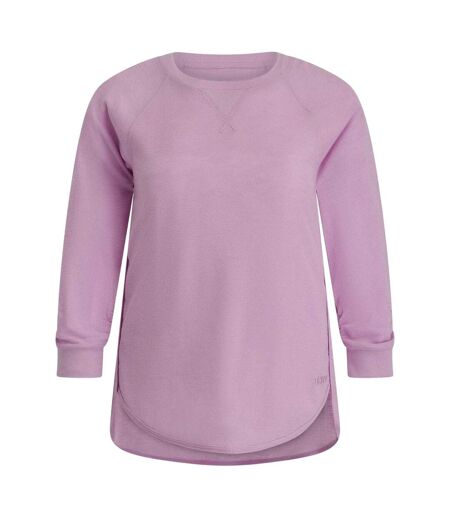 T-shirt Manches ¾ Femme Lavande Clair DKNY