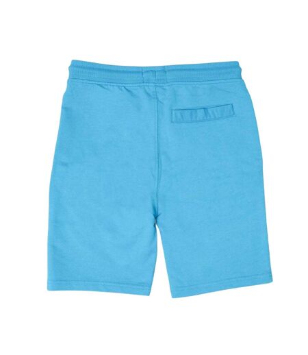 Womens/ladies Cascade Sweat Shorts Blue Weekend Offender