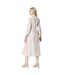 Robe chemisier mi-longue femme taupe Principles