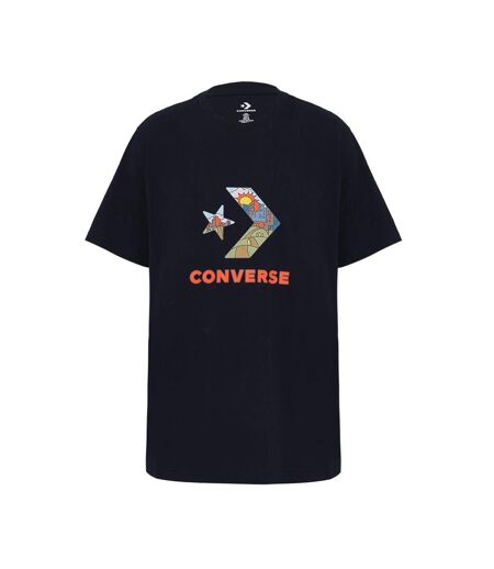 T-shirt Noir Homme Converse Star Chevron - L